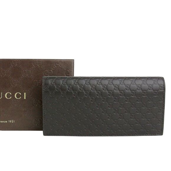Gucci Men's Microguccissima Brown Leather Wallet With ID window - Picture 2 of 7